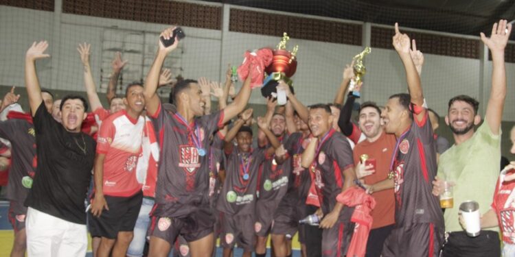 Vila Nova de Mantena vence Regional de Futsal realizado em Barra de São Francisco