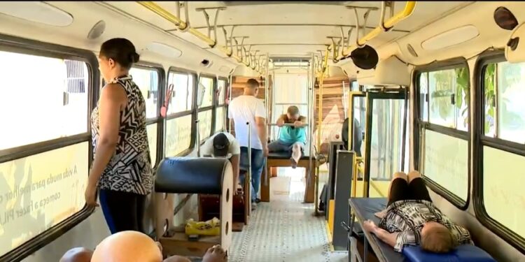 Serviço de fisioterapia móvel de Barra de São Francisco vira destaque na TV Gazeta