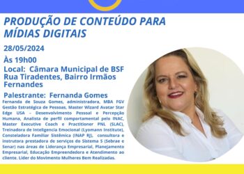 Hora do Empreendedor: Semdege promove oficina em produção de conteúdo para mídias digitais