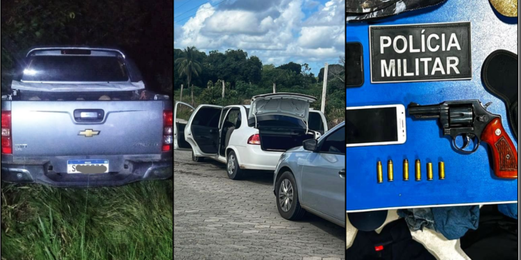 PM recupera em São Mateus veículos roubados em Boa Esperança