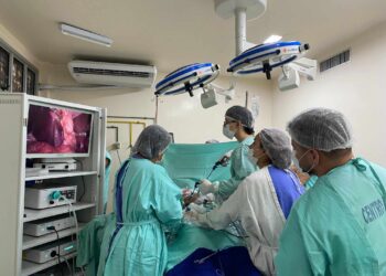 Hospital Dr. Alceu Melgaço Filho, de Barra de São Francisco, realiza primeira cirurgia a laser