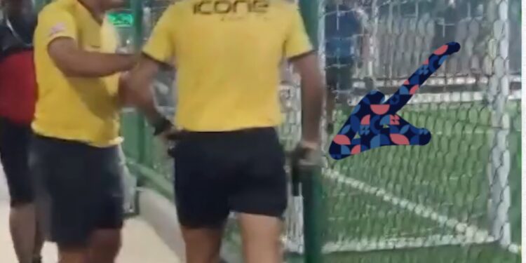 Quase tragédia: juiz é agredido e se arma em busca de agressor Quase tragédia: juiz é agredido e se arma em busca de agressor