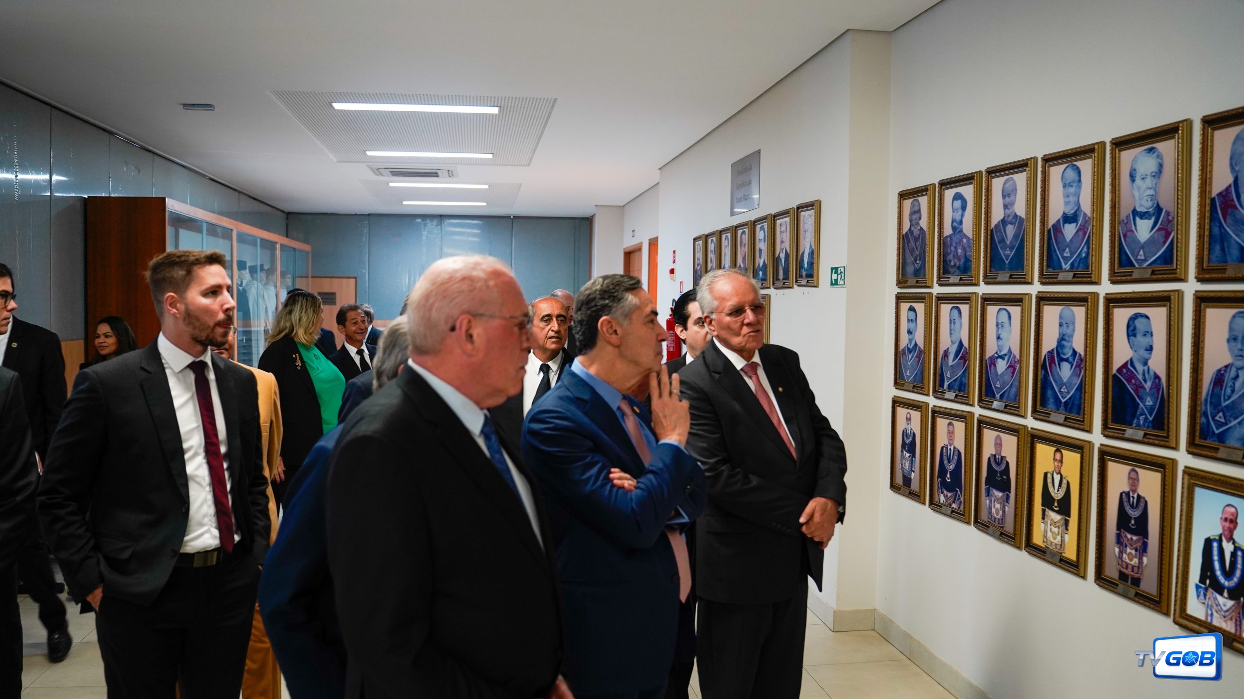 Os ministros foram convidados pelo líder da loja GOB
