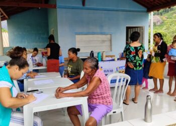 Saúde e Projeto Avivar promovem Mutirão de Atendimentos em Córrego Palmital, interior de Barra de São Francisco
