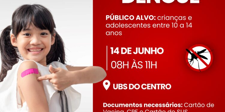 Secretaria de Saúde de Barra de São Francisco faz nova chamada para vacinação contra a dengue