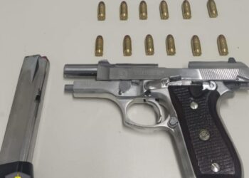 Polícia Militar apreende arma e munições no bairro Colina, em Barra de São Francisco