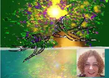 Esther Torinho, artista plástica capixaba, beija a face da eternidade