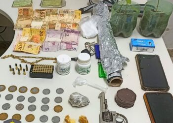 Polícia detém casal com arma e drogas em Água Doce do Norte