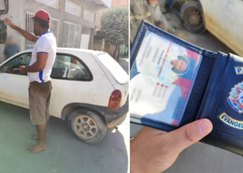 Homem com carteira de pastor evangélico é preso com sinais de embriaguez no bairro Campo Novo, em Barra de São Francisco Homem com carteira de pastor evangélico é preso com sinais de embriaguez no bairro Campo Novo, em Barra de São Francisco