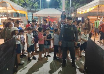 Polícia Militar promove exposição no Centro de Barra de São Francisco; veja como foi