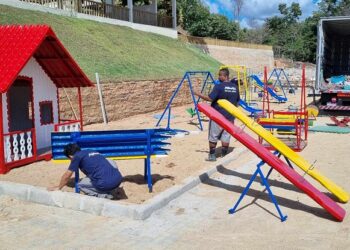 BSF: Praça Floro Lima, na Vila Landinha, receberá parquinho para as crianças