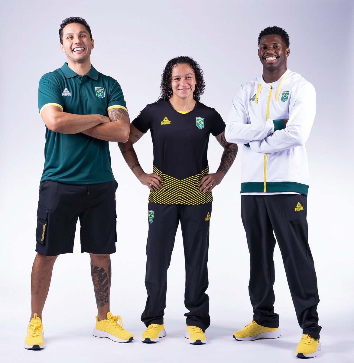 Mateus Alves, Bia Ferreira e Wanderley Pereira