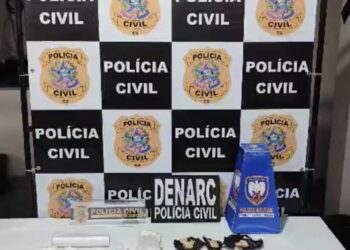 Em operaçaõ conjunta, DENARC e Polícia Militar apreendem grande quantidade de droga em Nova Venécia