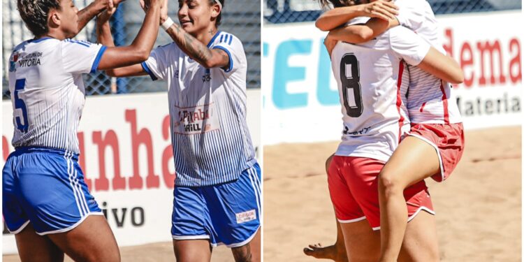 Vitória e Anchieta são os finalistas do Estadual Feminino de beach soccer 2024 Vitória e Anchieta são os finalistas do Estadual Feminino de beach soccer 2024