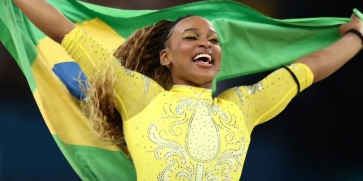 Rebeca de ouro, a maior atleta olímpica do Brasil Rebeca de ouro, a maior atleta olímpica do Brasil