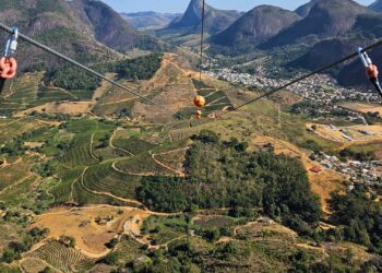 Pancas inaugura o maior circuito de tirolesas da América Latina