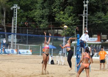 Brasileiro Interclubes de vôlei de praia sub-17 acontece até domingo (4), no Clube AEST