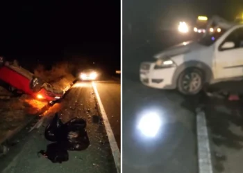 Dois motoristas ficam feridos em acidente na ES 445 em Aracruz