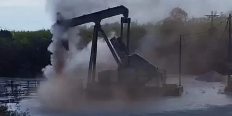 Vazamento de óleo em campo de petróleo de São Mateus é monitorado pelo Iema