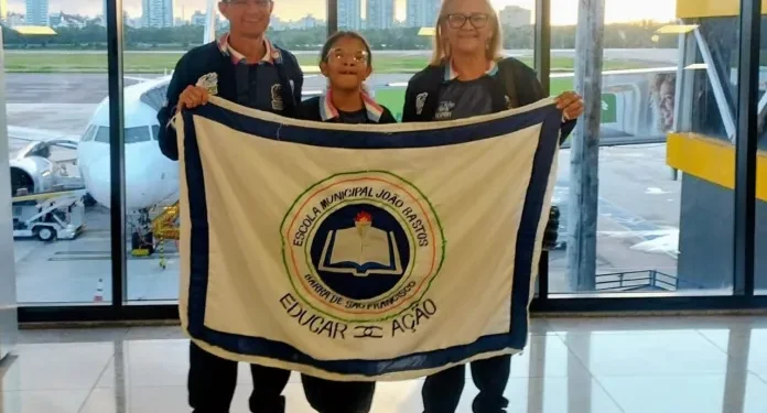 Representando o ES, francisquense Bia Andrade conquista Ouro na Fase Nacional das Paralimpiadas Escolares, em São Paulo