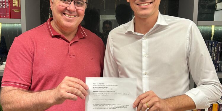 Vereador recém-eleito já busca recursos com deputado Mazinho dos Anjos para Barra de São Francisco