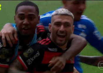 Em dia de Gabigol, Fla abre vantagem sobre o Galo na Copa do Brasil