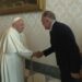 Casagrande recebido em audiência pelo Papa no Vaticano