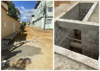 Instalação de nova rede de drenagem promete diminuir o impacto das enchentes no bairro Irmãos Fernandes, em Barra de Saõ Francisco