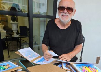 Arte em Manguinhos: Jorge Solé lança neste sábado (7) livro de gravuras em papel reciclado