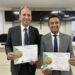 Scaramussa e Fiorot diplomados como prefeito e vice-prefeito de Linhares