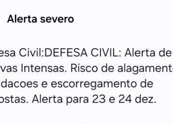 Alerta da Defesa Civil