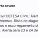 Alerta da Defesa Civil