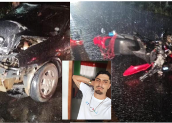 Motociclista morre em grave acidente na “Reta do Maia” em Barra de São Francisco