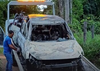 Corpo carbonizado encontrado dentro de carro incendiado pode ser de ex-morador do Rio Preto – Água Doce do Norte