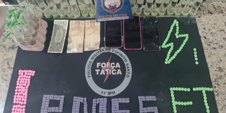 Mantenópolis: apreensão recorde de drogas sintéticas Mantenópolis: apreensão recorde de drogas sintéticas