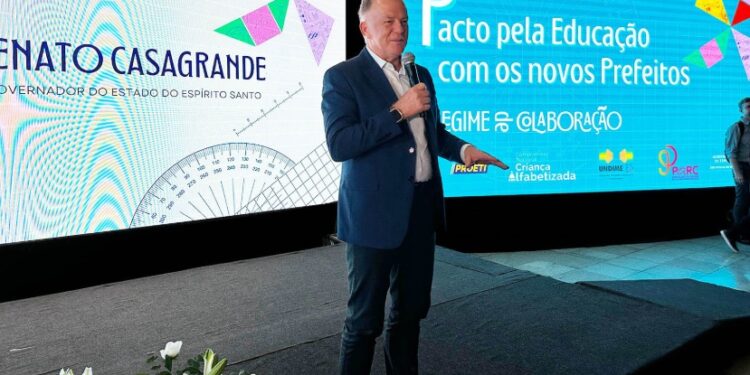 “Investir na primeira infância é a base para um futuro melhor”, diz Casagrande “Investir na primeira infância é a base para um futuro melhor”, diz Casagrande