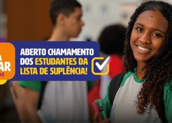Sedu inicia chamamento dos alunos da lista de suplência em escolas com vagas disponíveis