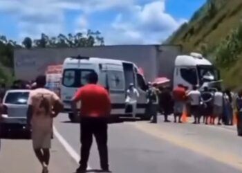 Grave acidente deixa três mortos e três feridos próximo a Valadares; veja video (imagens forte)