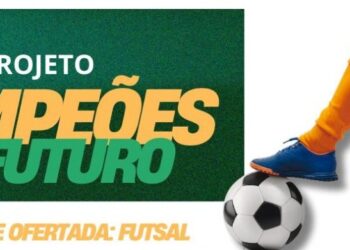 Projeto Campeões de Futuro abre vagas para aulas gratuitas de futsal em Nova Venécia