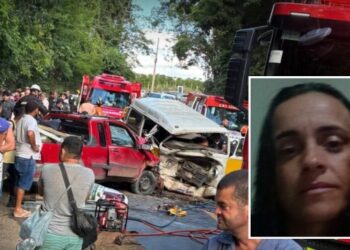 Mulher morre após grave acidente com três veículos em Nova Venécia