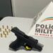 Homem é preso com arma de fogo e munição em Mantena