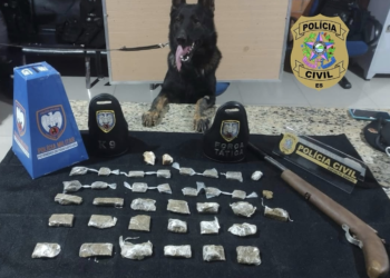Suspeito de tentativa de homicídio é preso com drogas