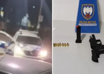Motorista é preso por perseguir e atirar contra carro em Rio Bananal