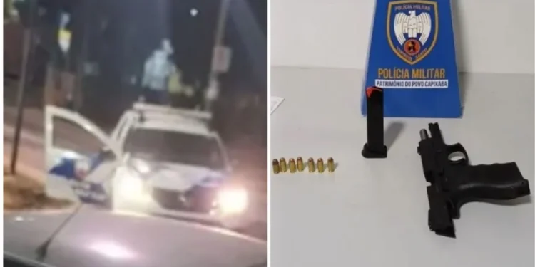 Motorista é preso por perseguir e atirar contra carro em Rio Bananal