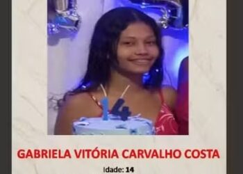 Adolescente de 14 anos desaparece após sair pra levar lixo, em Governador Valadares