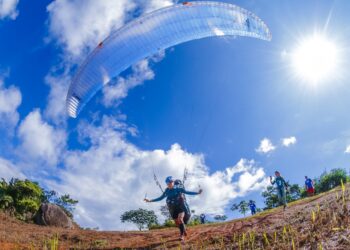 Primeira etapa do Campeonato Capixaba de Voo Livre agita a cidade de Pancas