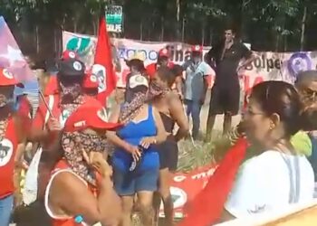 MST resiste em Aracruz, mesmo com decisão judicial de reintegração de posse