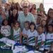 Euclério se emociona ao entregar uniformes em escola de Cariacica