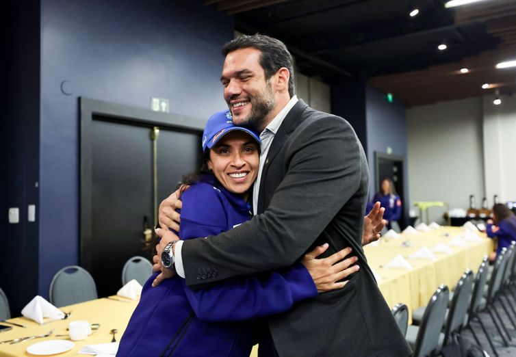 Brasília (DF), 31/05/2025 -  Novo presidente da CBF projeta mais investimentos no futebol feminino.
Foto:  Lívia Villas Boas / CBF
