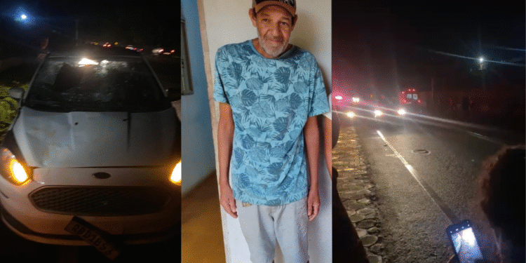 Homem morre atropelado na ES-080, em Barra de São Francisco Homem morre atropelado na ES-080, em Barra de São Francisco